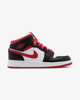 NIKE AIR JORDAN1 MID GS WHITE VERY BERRY