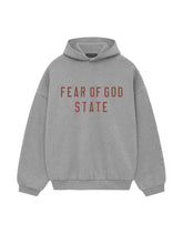 Fear Of God Essentials State Hoodie Dark Heather Grey