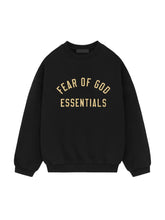 Fear Of God Fleece Essentials Crewneck Black