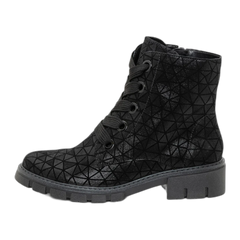 Debbie Women's Lug Sole Zip Boot