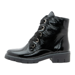 Debbie Women's Lug Sole Zip Boot