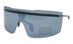 Echo Shield M Sunglasses "Black / Silver Mirror" FD5114 010