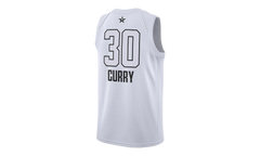 Air Jordan GS Warriors "2018 Allstar" Swingman Jersey GS "Curry - White" 9Z2B7BY4P CURRY
