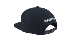 NBA Hardwood Classics Evergreen Black White Snapback Cap "Charlotte Hornets - Black" HS8549 CHOBLCK