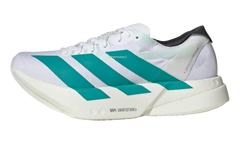 Adizero Adios Pro 4 WMNS "Cloud White Pure Teal Carbon" JR1247