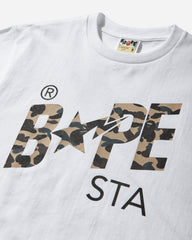 Men's 1st Camo Bape Sta T-Shirt White