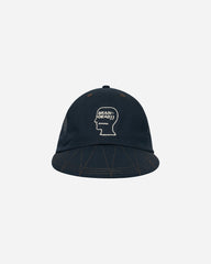 Logohead Mesh Long Brim Hat Navy