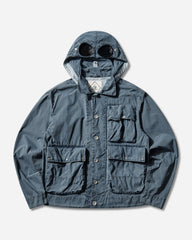 Men's 50 Fili Goggle Jacket Indigo Bleached