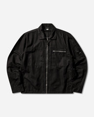 Men's Cotton / Linen Overshirt Black