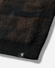 Men's Jacquard Everson Cardigan Black / Palisan