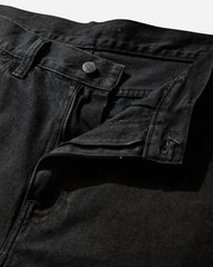 Men's Landon Shorts Black (Stone Washed)