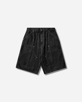 Men's OG Double Knee Shorts Snake Camo / Black (Heavy Stone Wash)