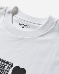 Men's Deconstructed Label T-Shirt White