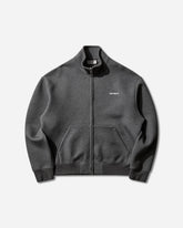 Men's Alda Zip Sweat Jacket Black / White