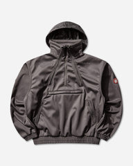 Men's Fleece Back Half Zip Jacket Grey