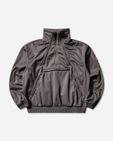 Men's Fleece Back Half Zip Jacket Grey