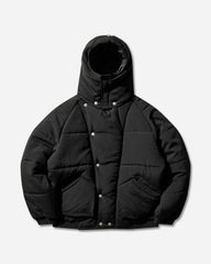 Men's Diagonal Flap Puff Jacket Black