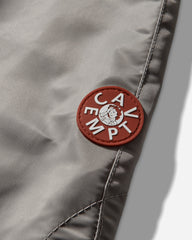Men's Design Nylon Zip Jacket Grey