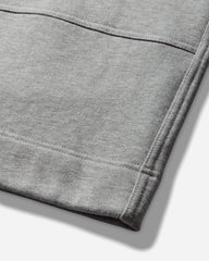 Men's Loose Cotton Shorts Grey Melange