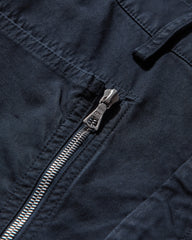 Men's Overdyed Zip Pants Navy