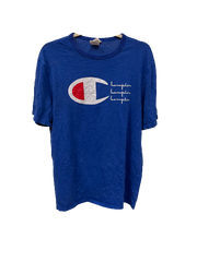 Vintage Blue Champion T-Shirt Large