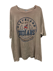 Vintage Cleveland Indians Grey T-Shirt XX Large