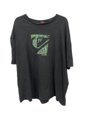 Vintage Quicksilver Black T-Shirt XX Large