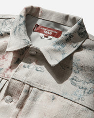 Men's Levi’s Roses Type 1 Jacket Off White