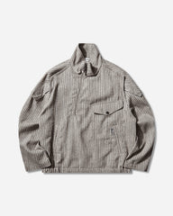Men's Farkas Pullover Jacket Tan / Blue