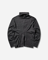 Men's Ohne Long Sleeve Mock Neck Top Black / Sapphire