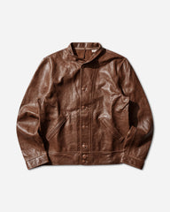 Men's Menlo Cossak Leather Jacket Neutral