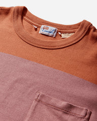 Men's 1960's Casual T-Shirt Ginger Stripe