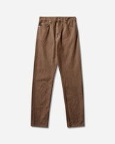 Men's Cotton Canvas Jeans Brown