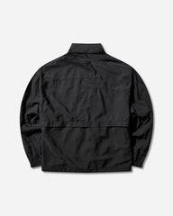 Men's Nylon Windbreaker Jacket Black
