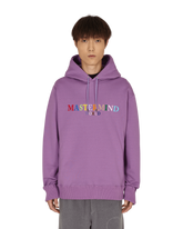 Logo Hooded Sweatshirt Purple
