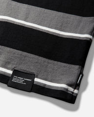 Men's Border Longsleeve T-Shirt Grey