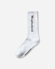 Logo Socks White
