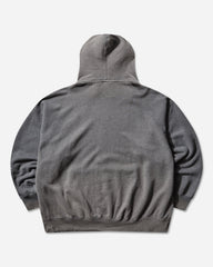 Men's Martine Rose Full-Zip Hoodie Charcoal Heather