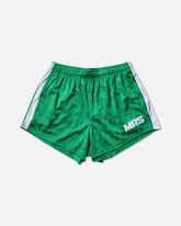Men's Martine Rose Football Shorts Lucky Green