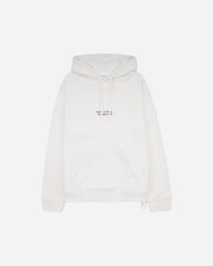 Men's Flower Print Hoodie White