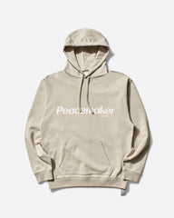 Men's Flower Loose Fit Hoodie Sand