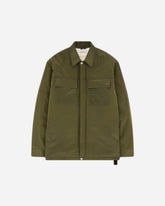 Men's Padded Overshirt Military Green