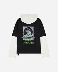 Men's Dynamo Print Hooded T-Shirt Black