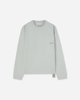 Men's Lighter Longsleeve Pocket T-Shirt Ice Flow