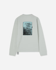 Men's Lighter Longsleeve Pocket T-Shirt Ice Flow