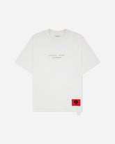 Men's Landart 02 Print Loose Fit T-Shirt White