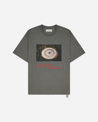 Men's Landart 03 Print Loose Fit T-Shirt Gray