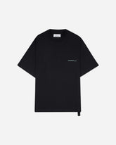 Men's Keys Print Oversized Fit T-Shirt Black