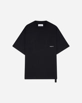 Men's Landscape Print Pocket T-Shirt Black
