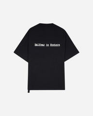Men's Halfway To Nowhere Print Regular Fit T-Shirt Black
